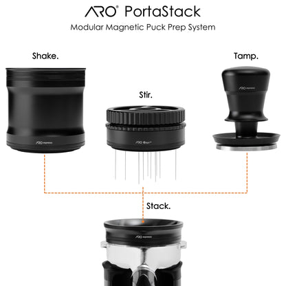 ARO PortaFunnel™ – PortaStack Edition | Magnetic Docking Dosing Funnel