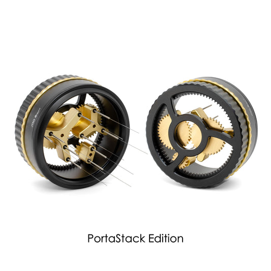 ARO Orbit PRO™ – PortaStack Edition | Aluminum Spirographic Espresso Distribution Tool