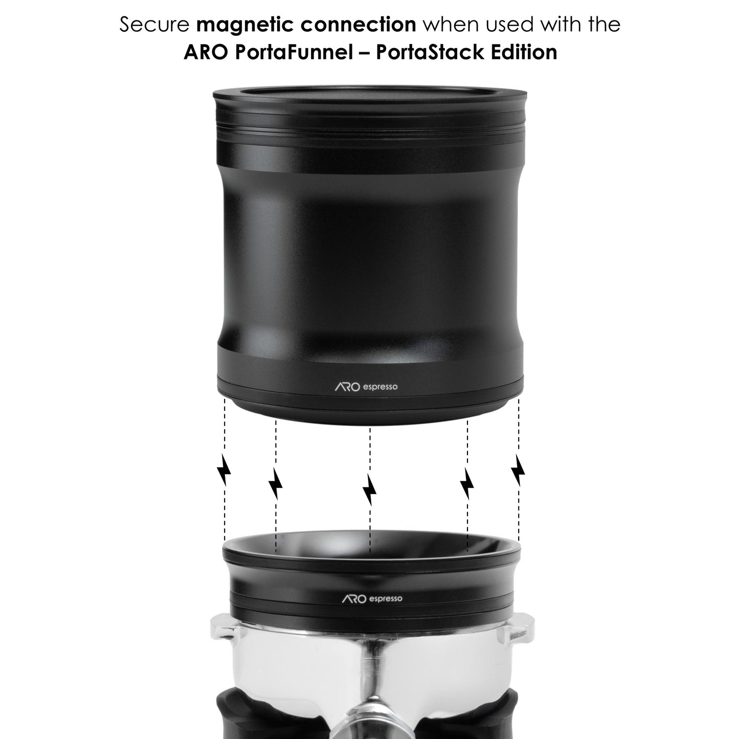 ARO Shaker™ | Magnetic Espresso Grounds Agitator & Distributor