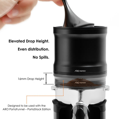 ARO Shaker™ | Magnetic Espresso Grounds Agitator & Distributor