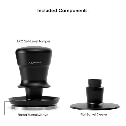 ARO Auto-Level Tamper™ | Self-Leveling Single-Spring Espresso Tamper