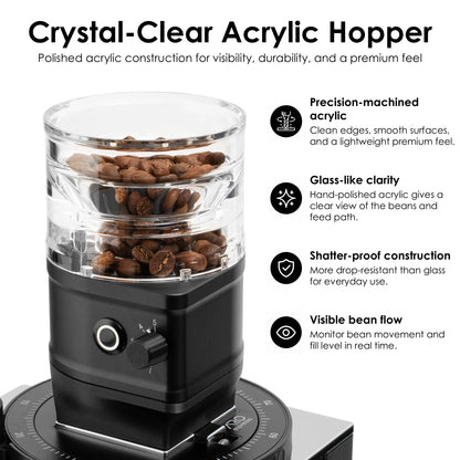[PRE-ORDER] ARO Slow Feeder™ PRO | Aluminum Rechargeable Variable-Speed Coffee Bean Feeder