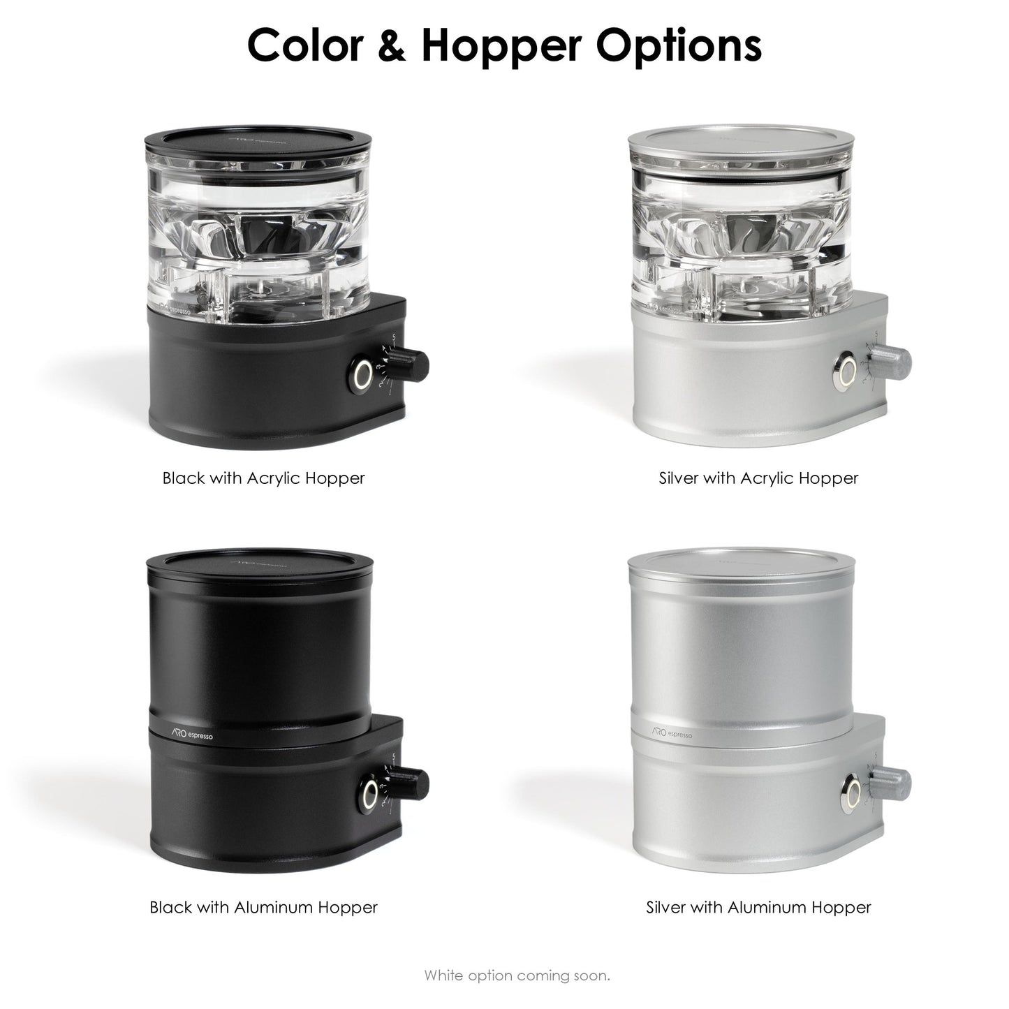 [PRE-ORDER] ARO Slow Feeder™ PRO | Aluminum Rechargeable Variable-Speed Coffee Bean Feeder
