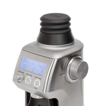 ARO Espresso single dose hopper on a Breville Smart Grinder Pro