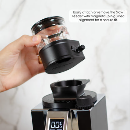 [PRE-ORDER] ARO Slow Feeder™ PRO | Aluminum Rechargeable Variable-Speed Coffee Bean Feeder