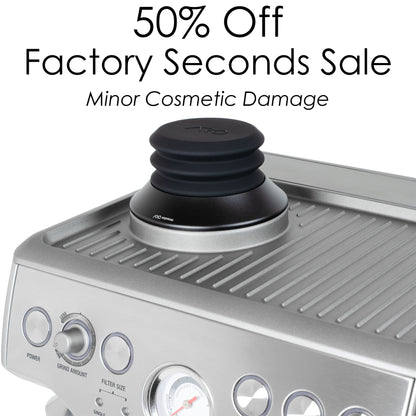 FACTORY SECONDS SALE 50% OFF | ARO Espresso™ Aluminum Single Dose Hopper with Silicone Bellows and Integrated Anti-Popcorn Baffle | Compatible with Breville/Sage Barista Express, Pro, Touch, and Impress