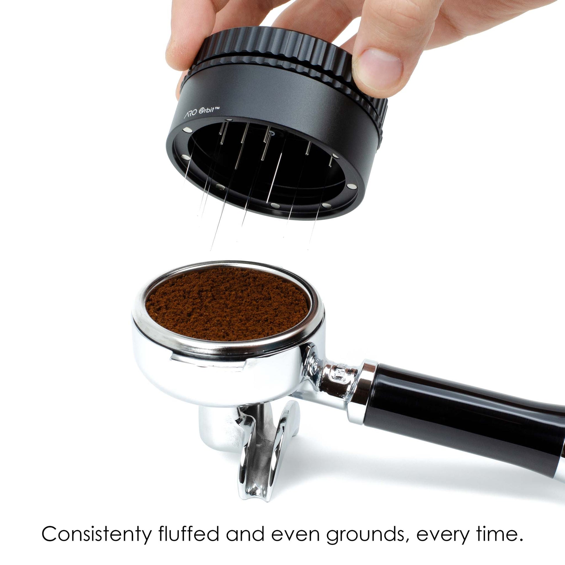 Normcore 58mm verstelbare naald distributie tool V2 naald type koffie distributie tool WDT distributeur Leveler Tool Espresso naald roerderzwart Normcore 58mm verstelbare naald distributie tool V2 naald type koffie distributie tool WDT distributeur Leveler Tool Espresso naald roerderzwart