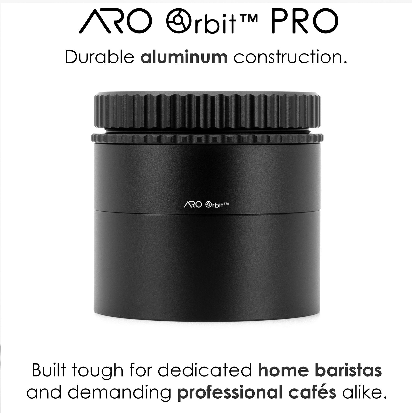 ARO Orbit PRO™ Aluminum Spirographic Espresso Distribution Tool ARO