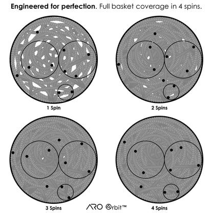 ARO Orbit PRO™ – PortaStack Edition | Aluminum Spirographic Espresso Distribution Tool
