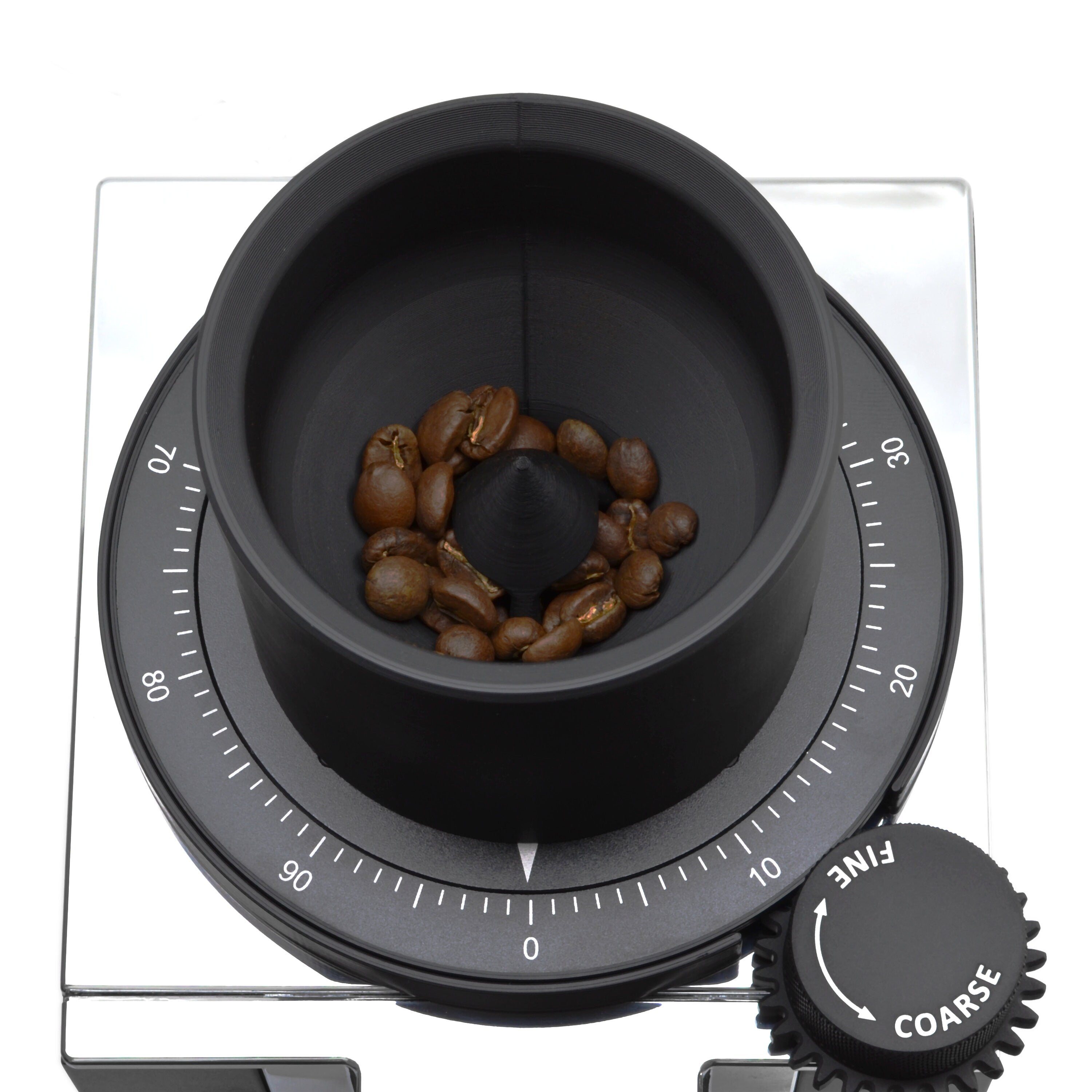 ARO Espresso™ Aluminum Grinder Setting Dial for Eureka Mignon | Solid