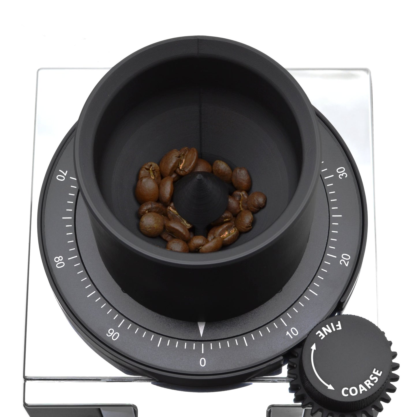 FusedLine Grinder Setting Dial for Eureka Mignon | Ergonomic Grind Adjustment Knob | Effortlessly Switch Between Espresso and Filter Coffee